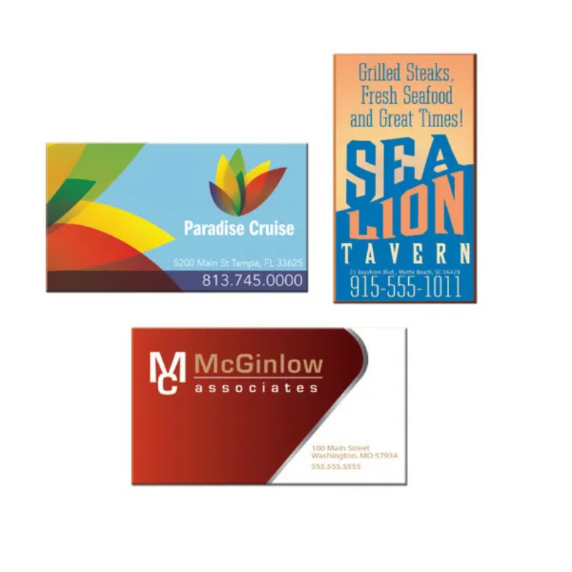 Full Color Custom Business Card Magnets 